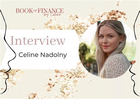 Interview mit Celine Nadolny .